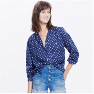 Daryl K For Madewell Ikat Blouse